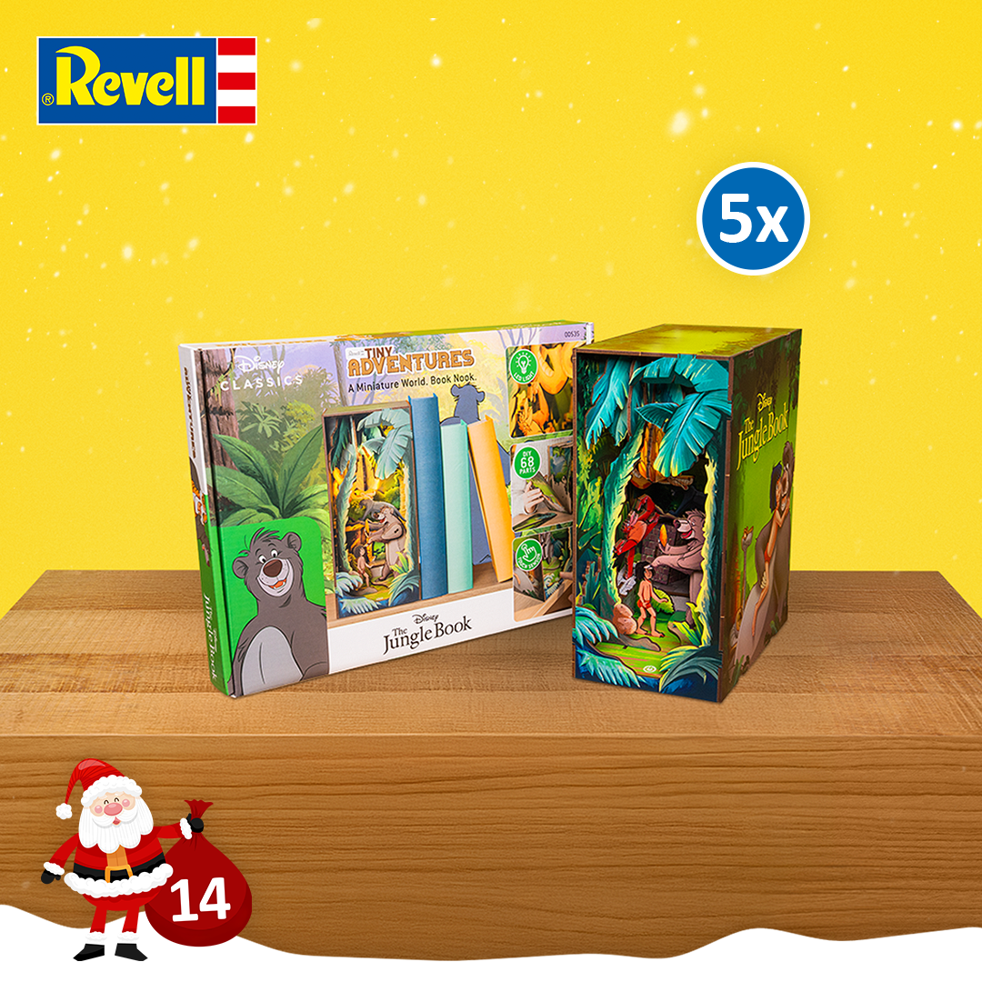 Präsentation Gewinn Türchen 14: Tiny Adventures Disney – Das Dschungelbuch Miniaturwelt