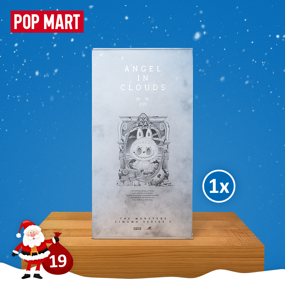 Präsentation Gewinn Türchen 19: THE MONSTERS – Labubu Angel in Clouds